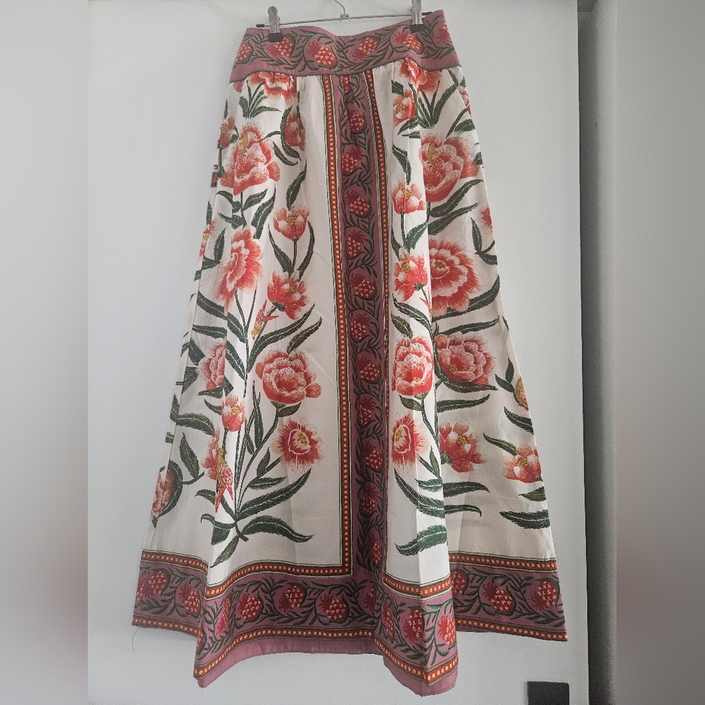 Farm Rio Off White Ainika Skirt, size XS, NWT - Picture 4 of 4